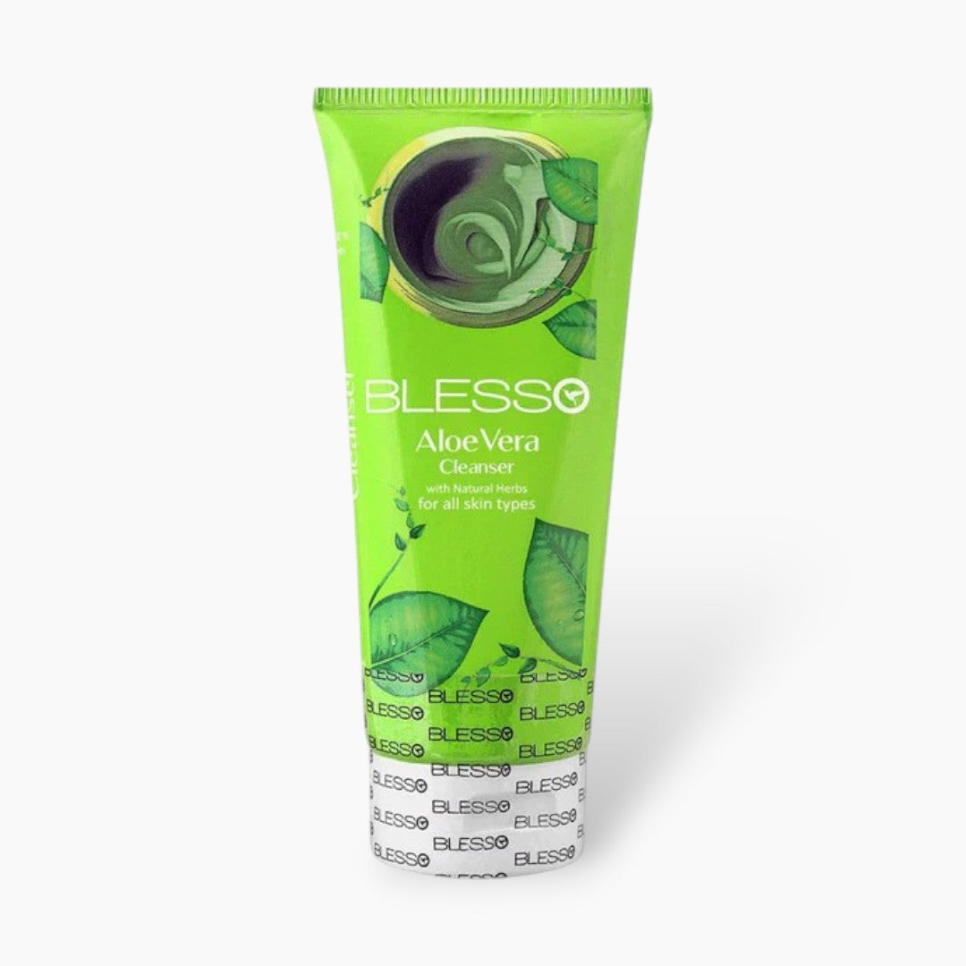 Blesso Aloe Vera With Natural Herbs Cleanser 150ml