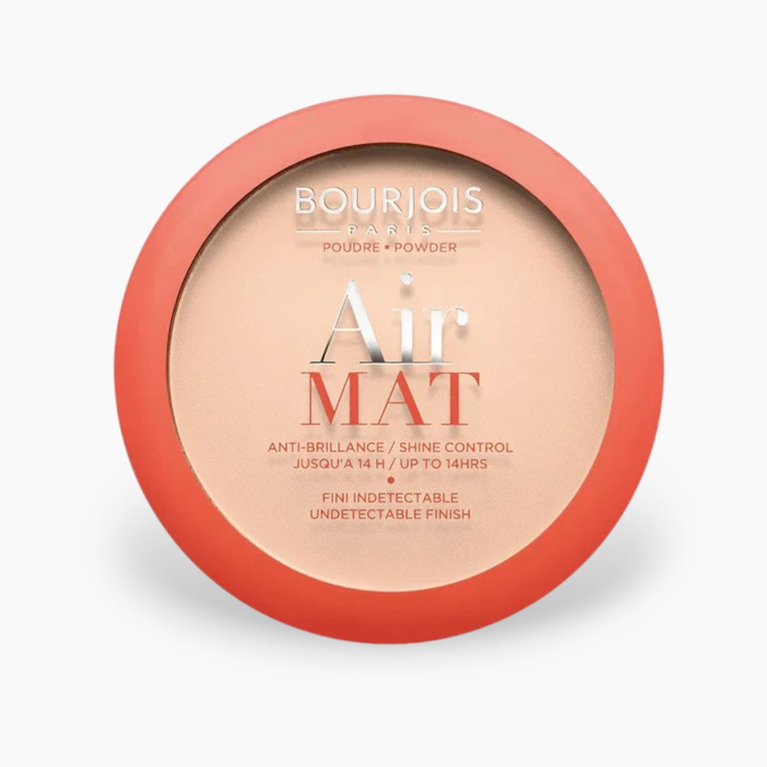 BOURJOIS AIR MAT FACE POWDER #1 ROSE IVORY