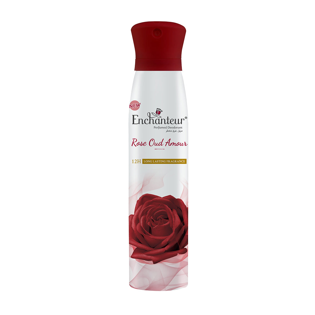 Enchanteur Rose Oud Amour Body Spray For Women 150ml