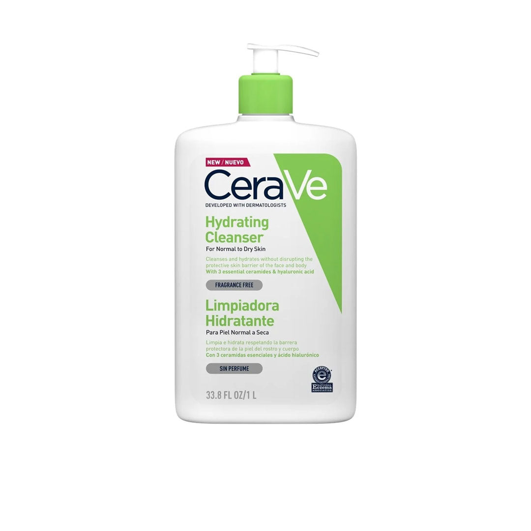 Cerave Normal To Dry Skin Hydrating Cleanser 1L
