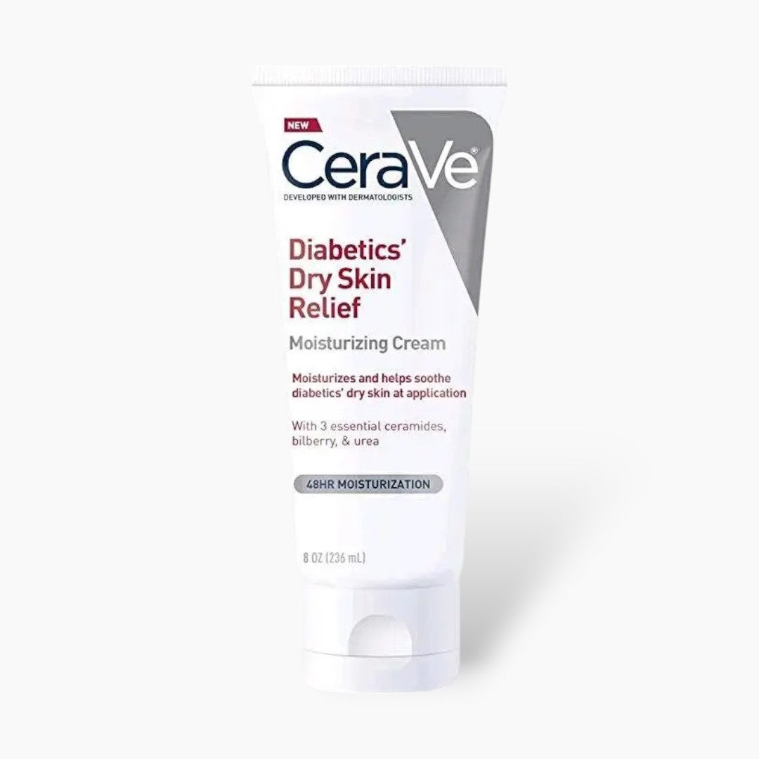 Cerave Diabetics Dry Skin Relief Moisturizing Cream 8OZ