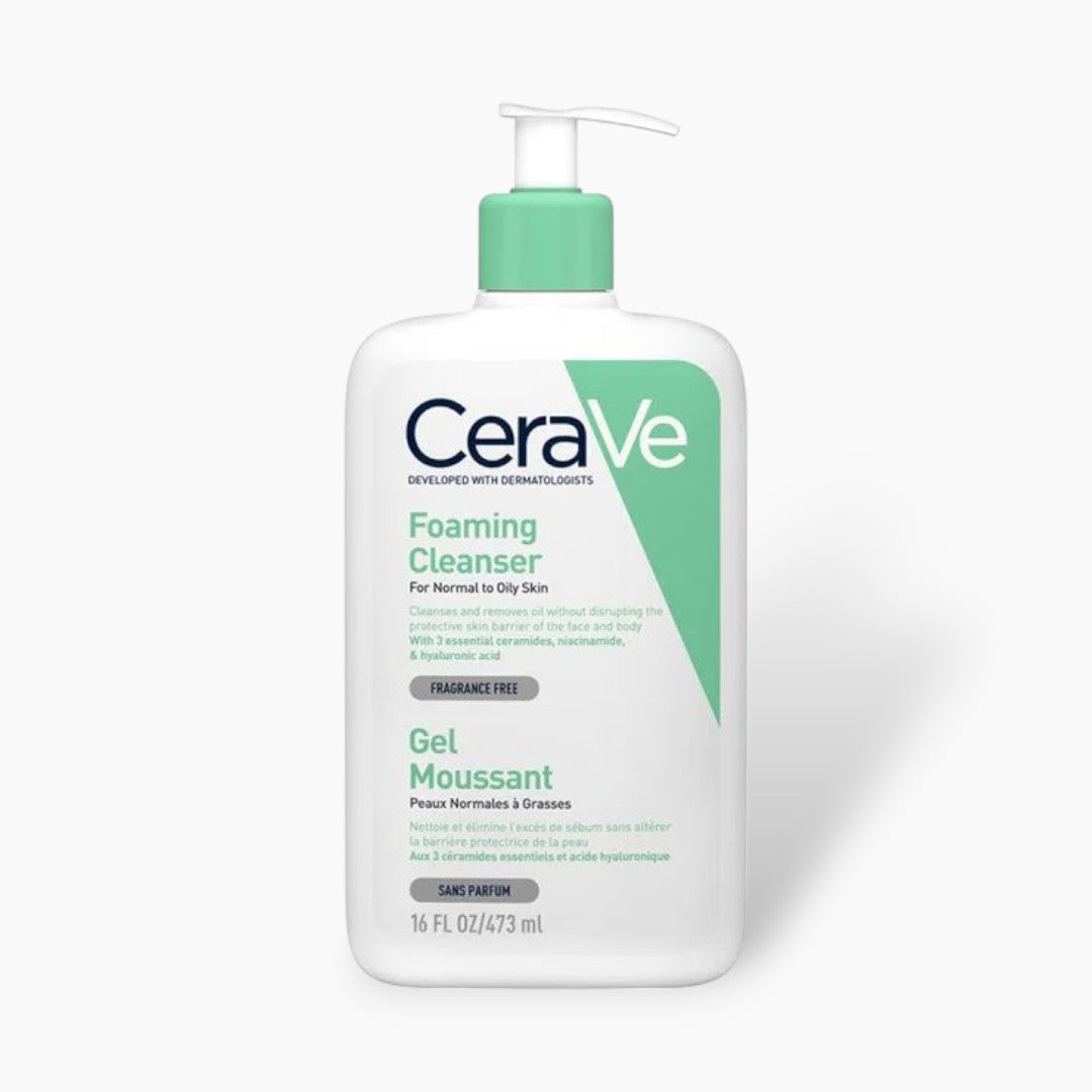 Cerave Normal To Very Dry Skin Hydrating Foaming Oil Cleanser 473ml