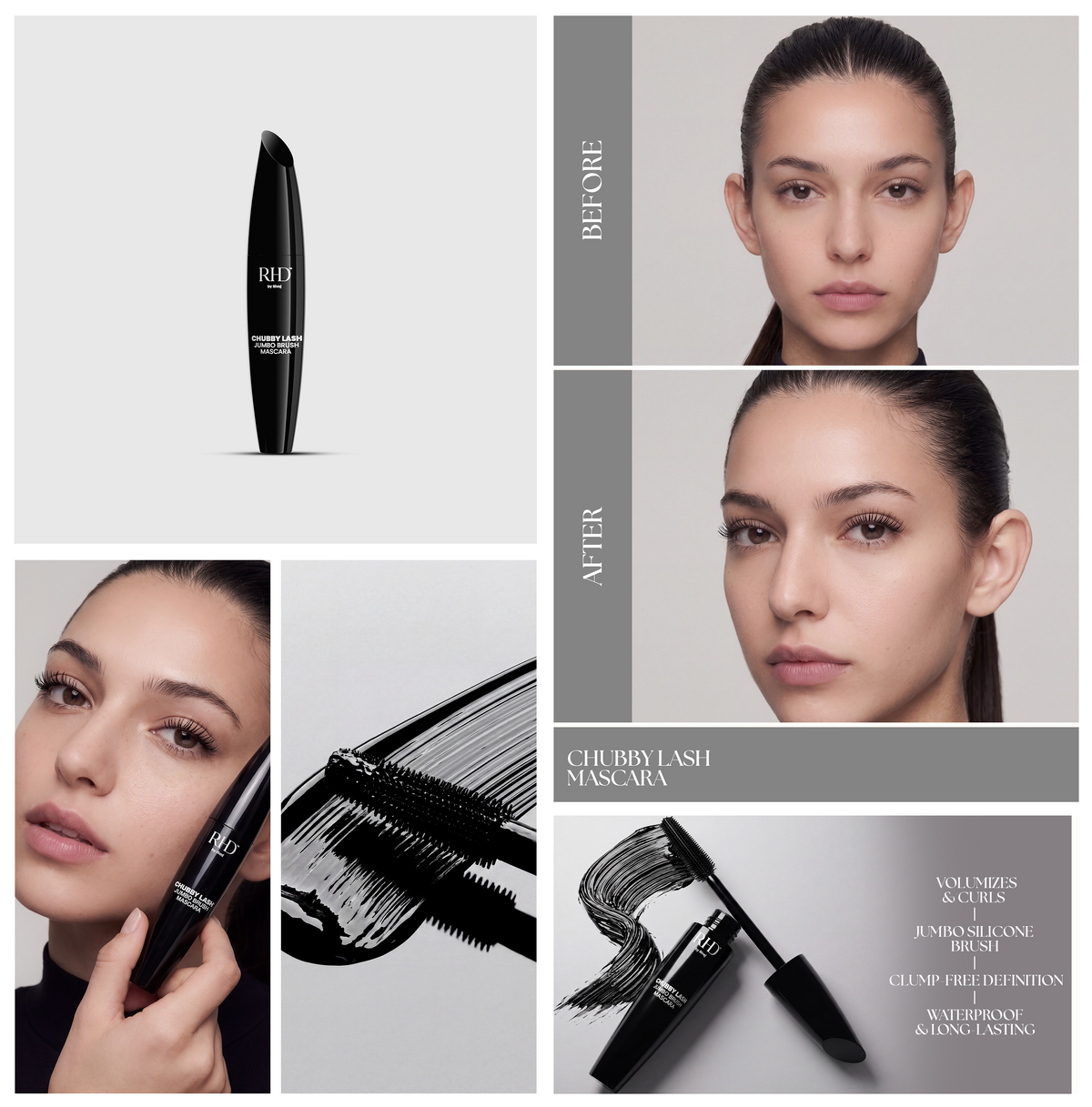 Chubby Lash Jumbo Brush Mascara - RHD