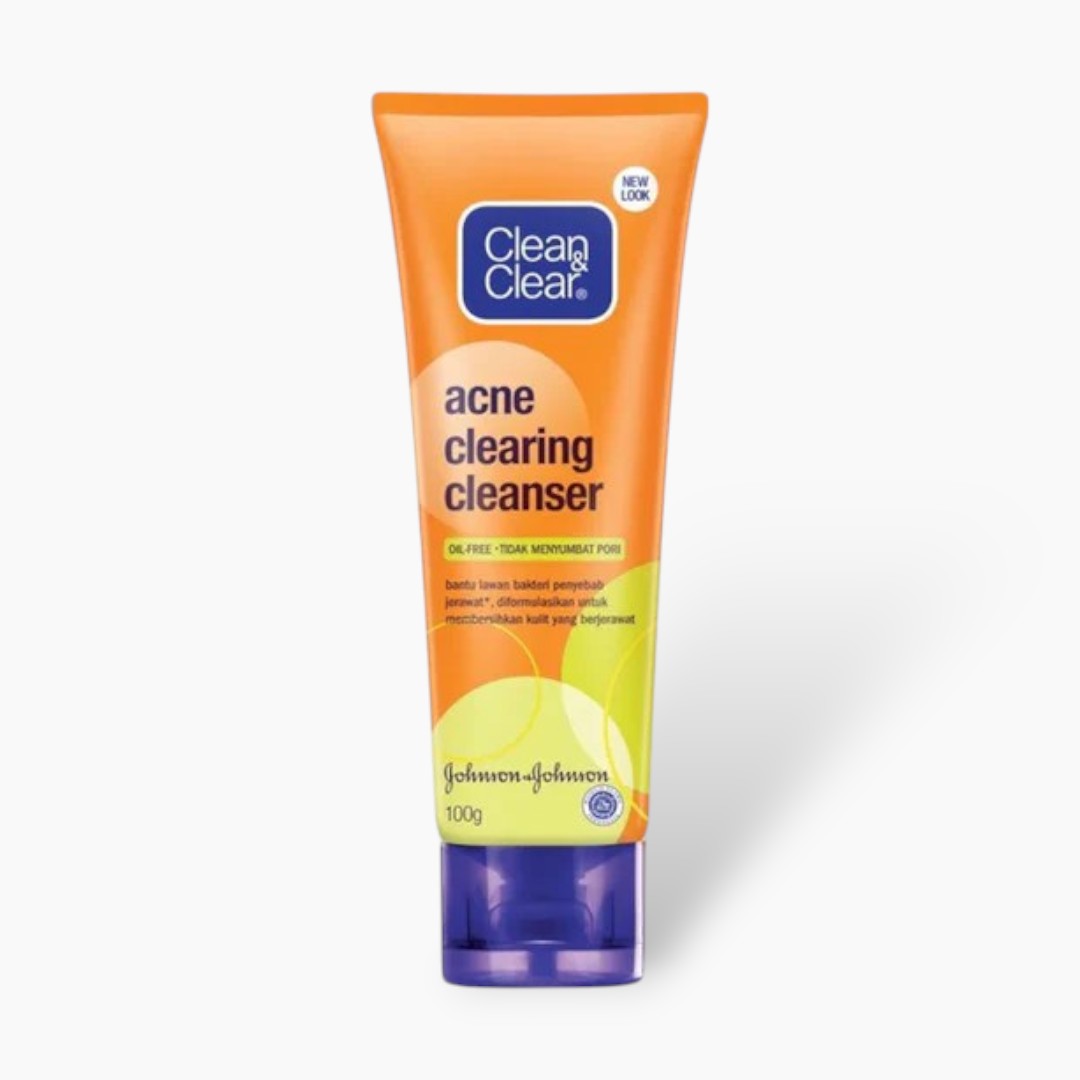 Clean & Clear Acne Clearing Cleanser Face Wash 100g