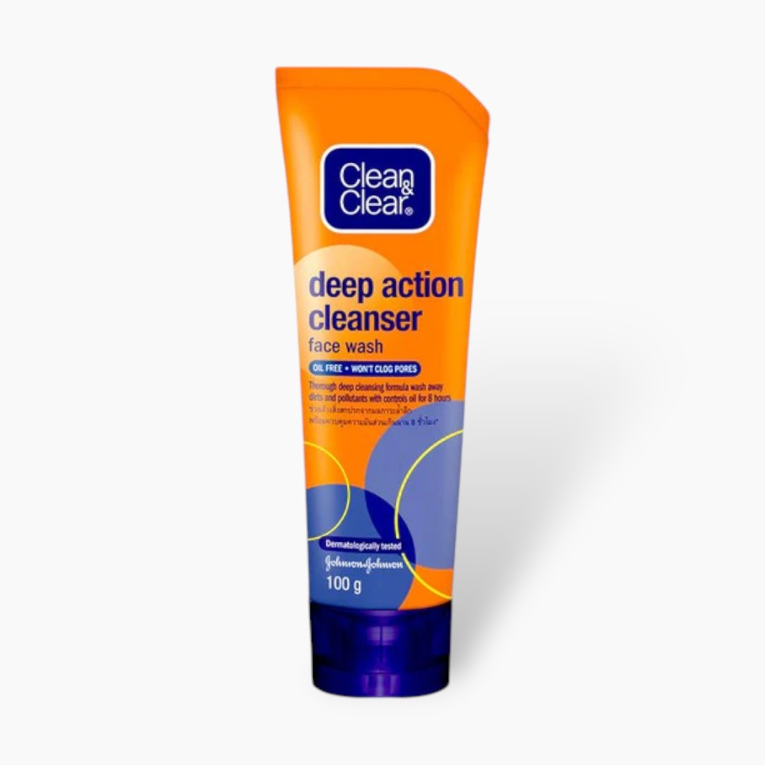 Clean & Clear Deep Action Cleanser Face Wash 100g