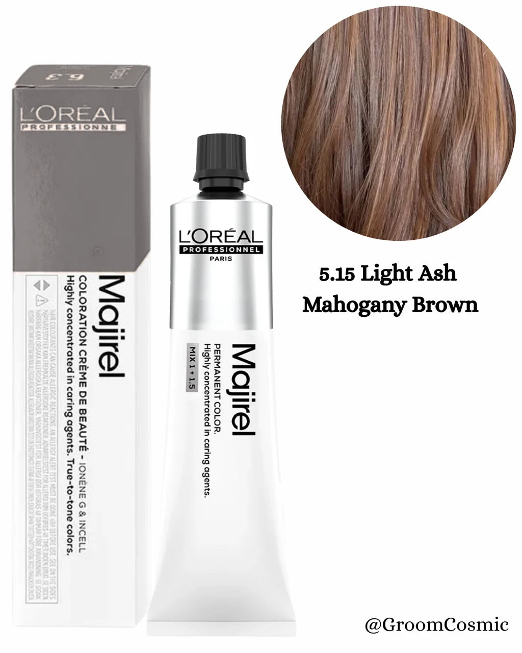 Loreal Majirel Hair Color Cb 5.15 60Ml