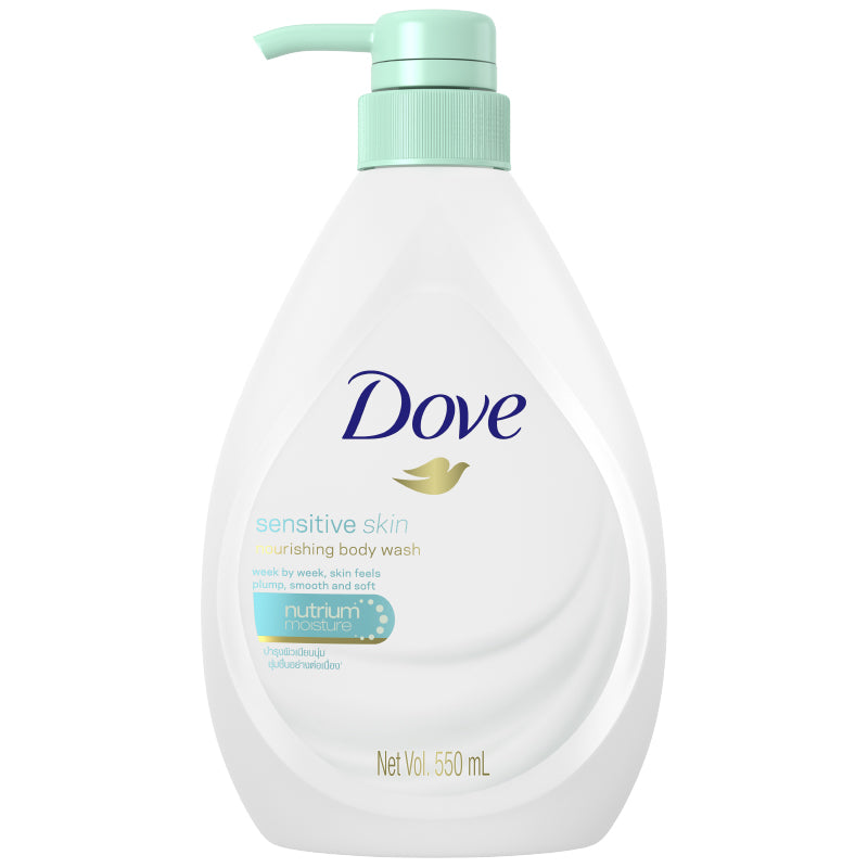 Dove Sensitive Skin Nourishing Body Wash 550ml