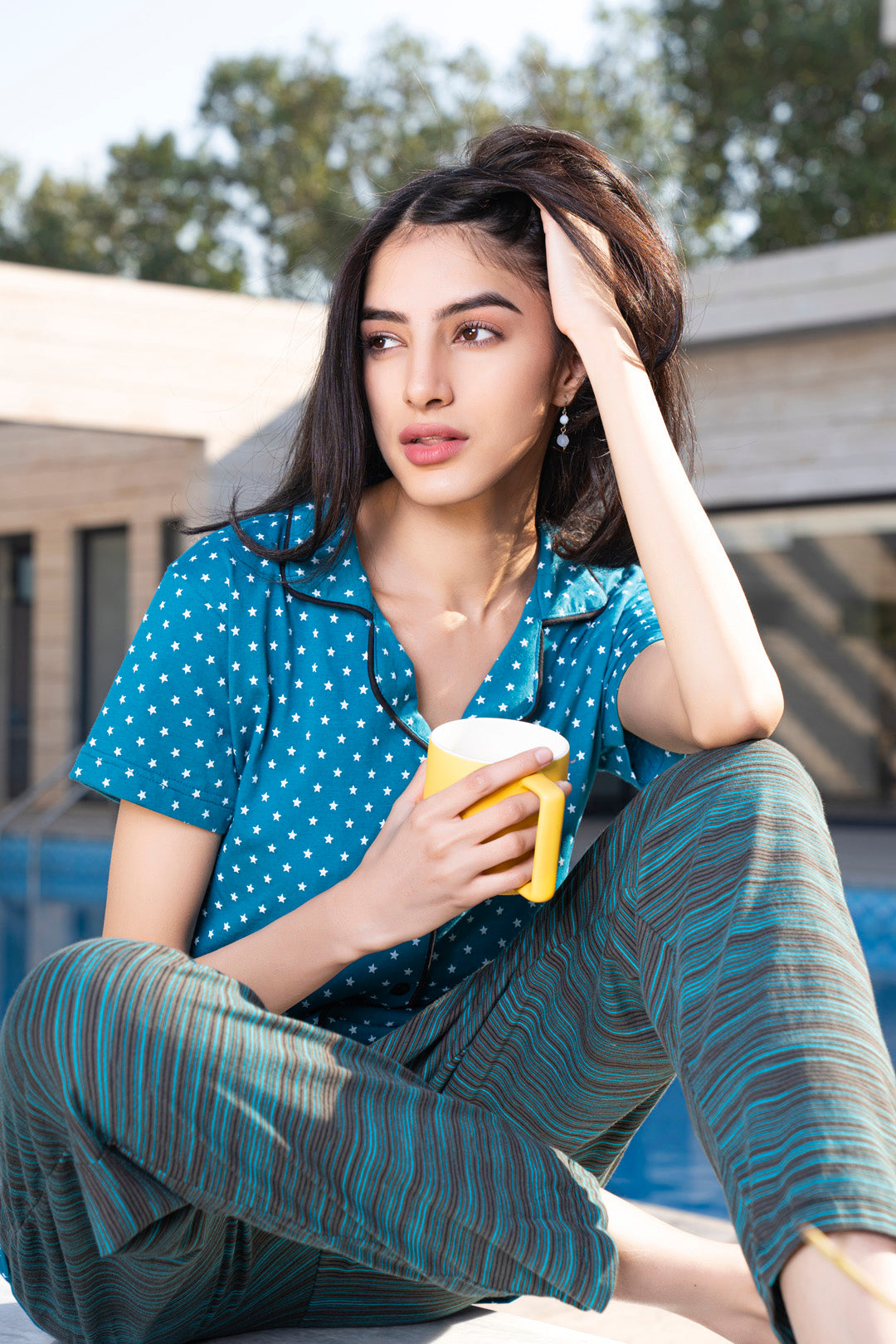 Nautical Nights Lounge Set - PJS021
