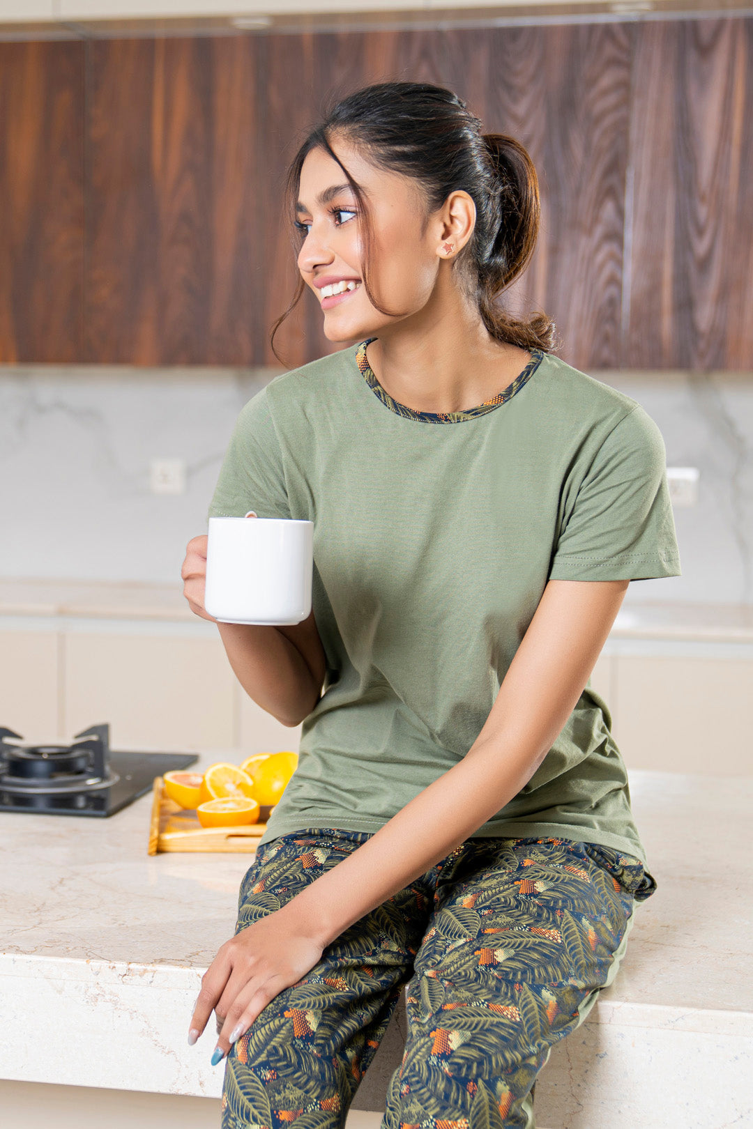 Belleza Lingerie Blossom Breeze Pajama Set - PJS018