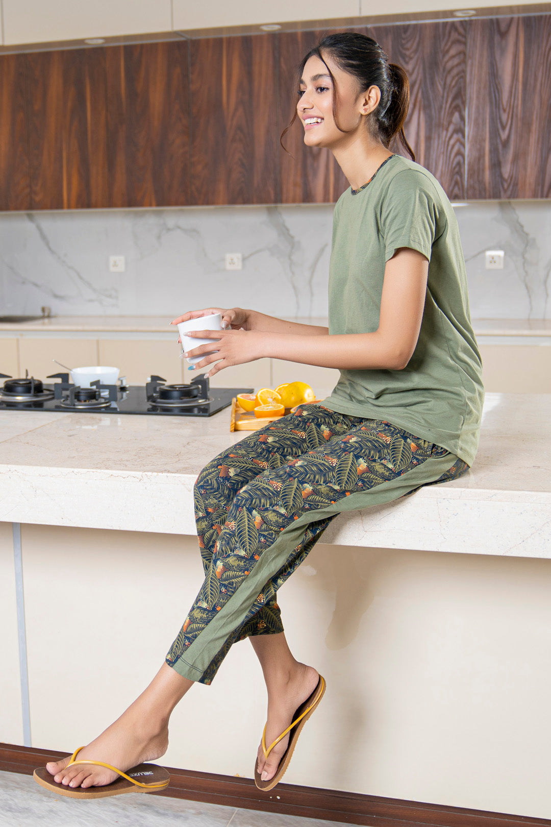 Belleza Lingerie Blossom Breeze Pajama Set - PJS018