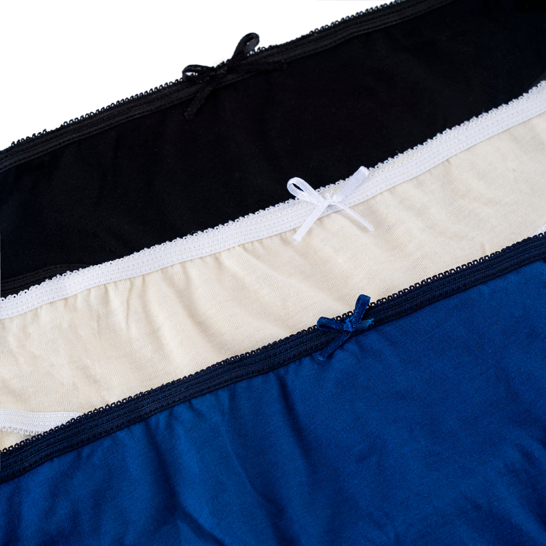 Belleza LingerieHigh Leg Panty Ps-08 (Pack Of 3)