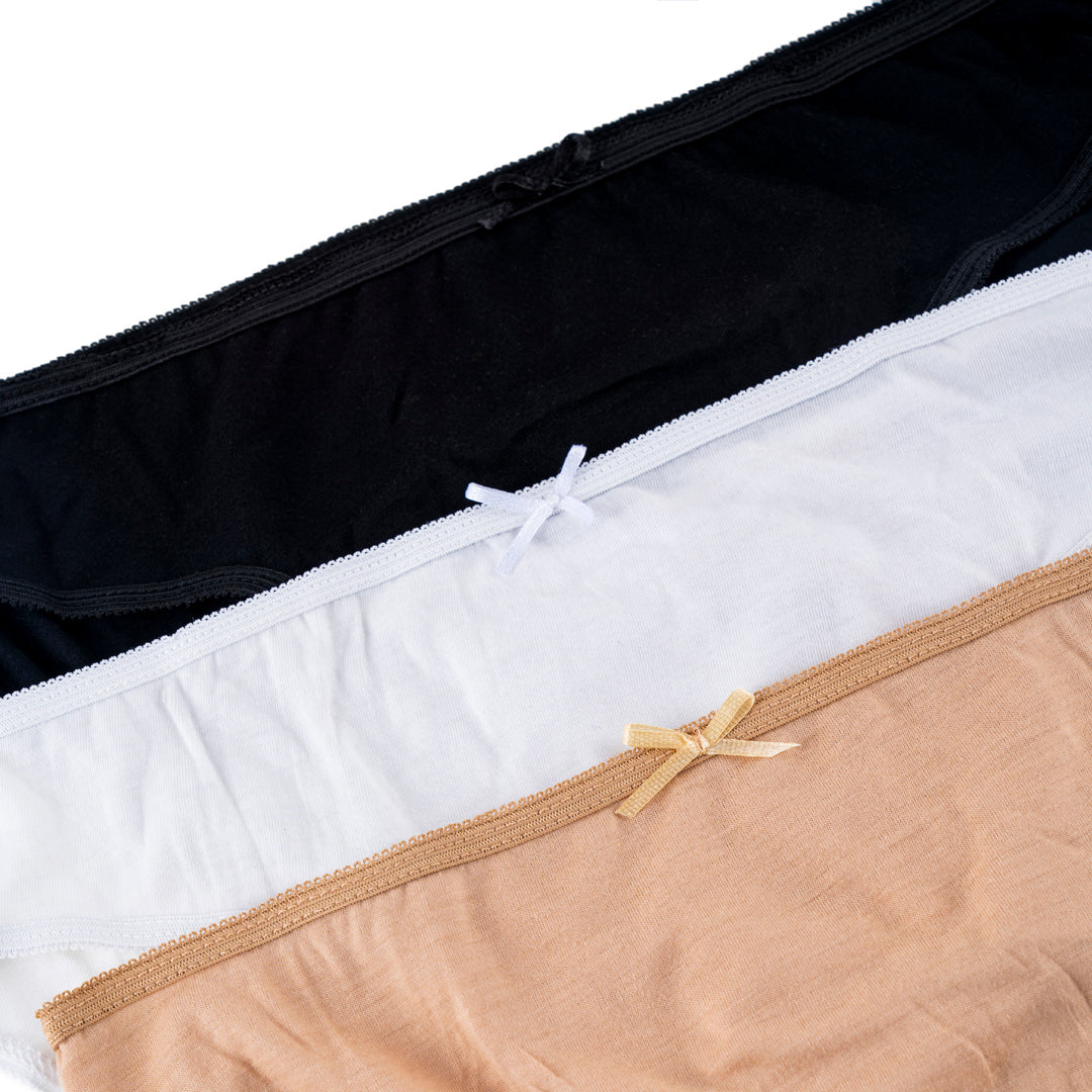 Belleza LingerieHigh Leg Panty Ps-09 (Pack Of 3)