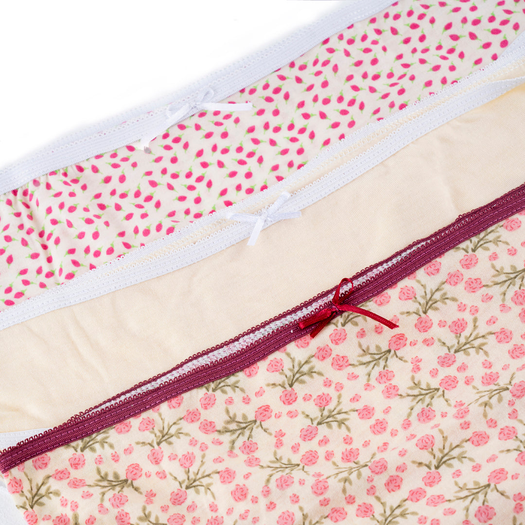 Belleza LingerieHigh Leg Panty PS-06 (Pack of 3)