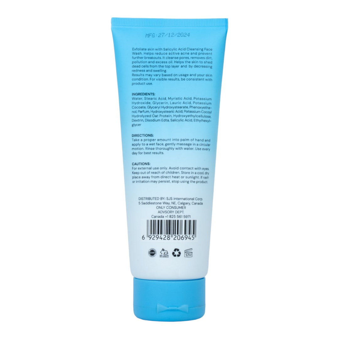 Only Salicylic Acid Cleansing Exfoliate Face Wash 150ml