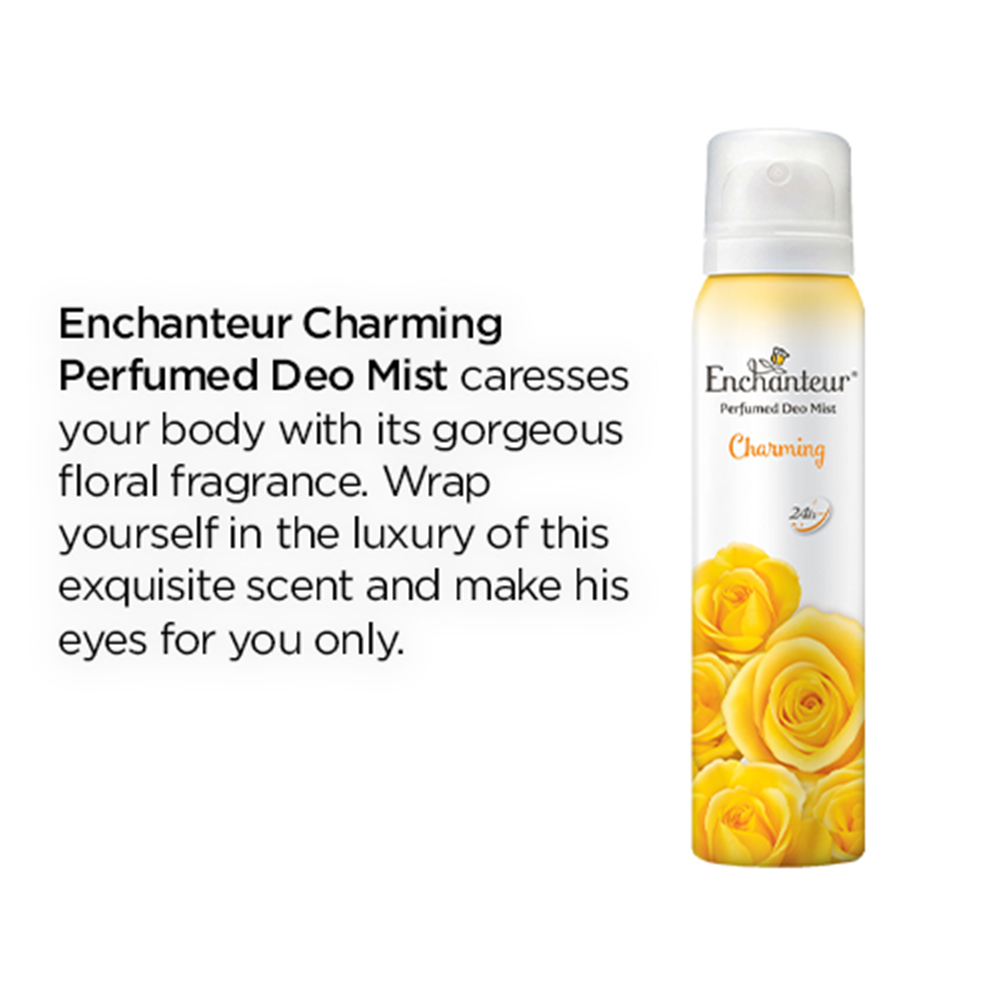 Enchanteur Women Charming Perfumed Duo Body Spray 150ml