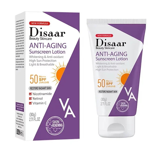 Disaar Anti-Aging Spf50 Sunscreen Lotion 80g