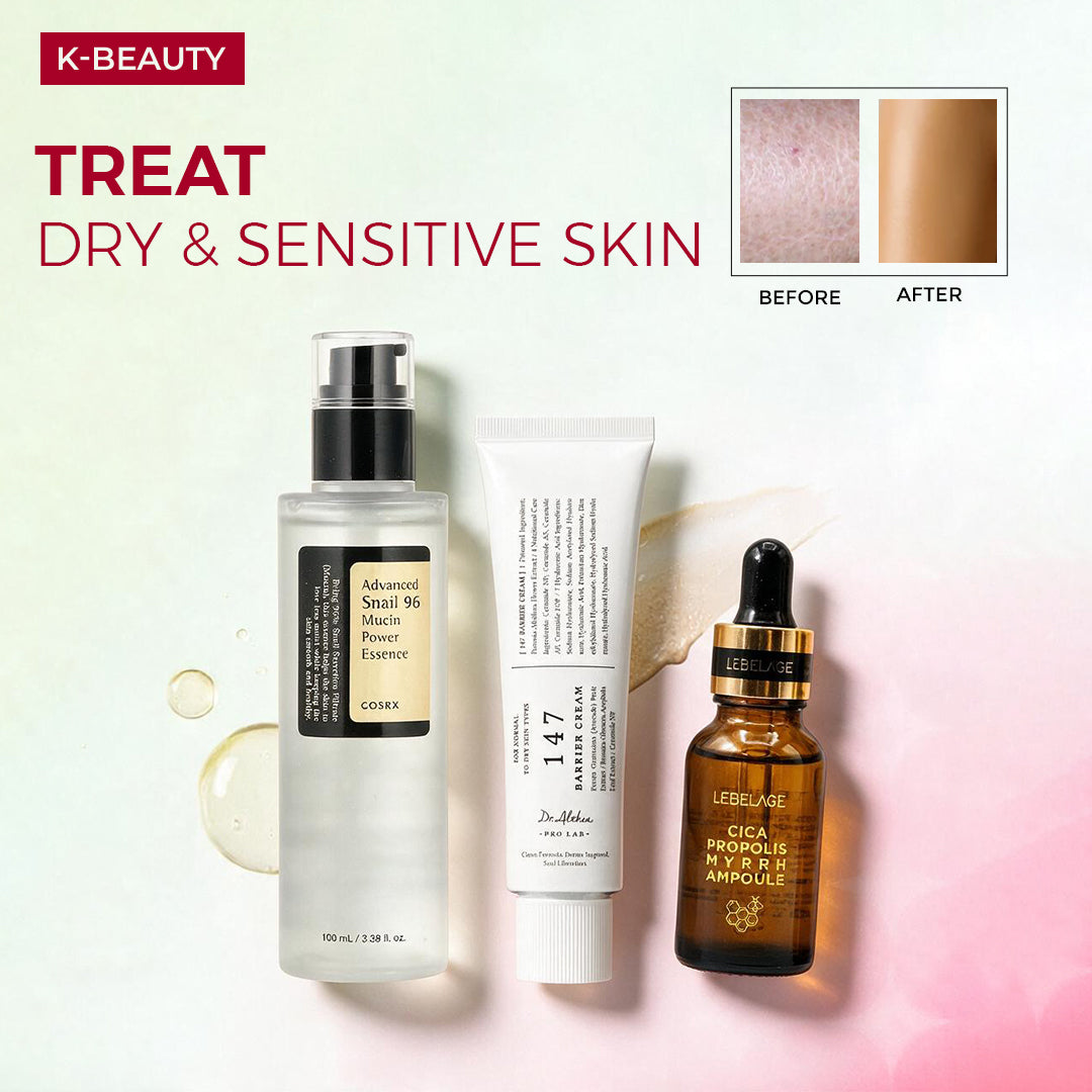 Treat Dry & Sensitive Skin
