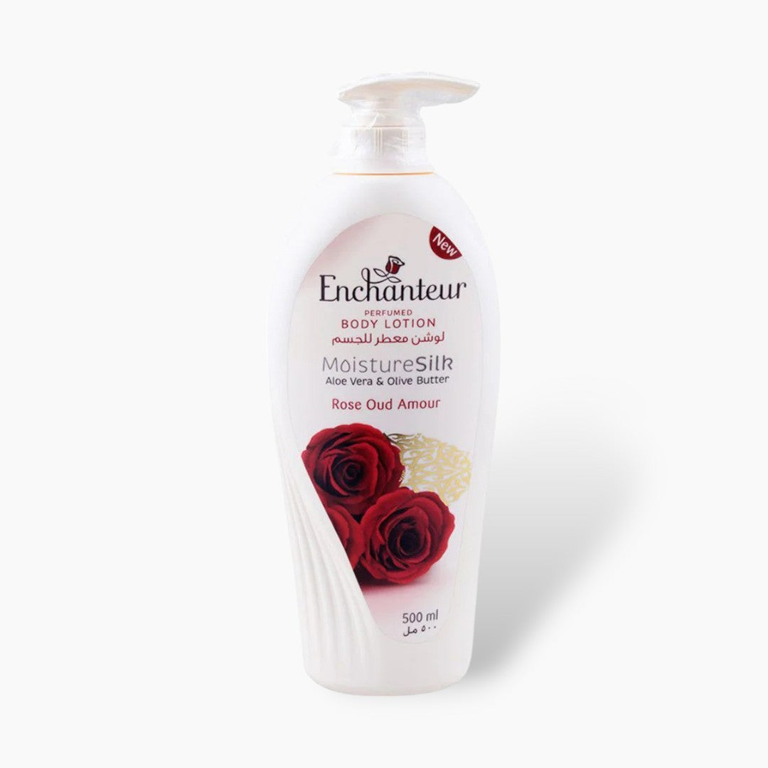 Enchanteur Rose Oud Amour Perfumed Body Lotion 500ml