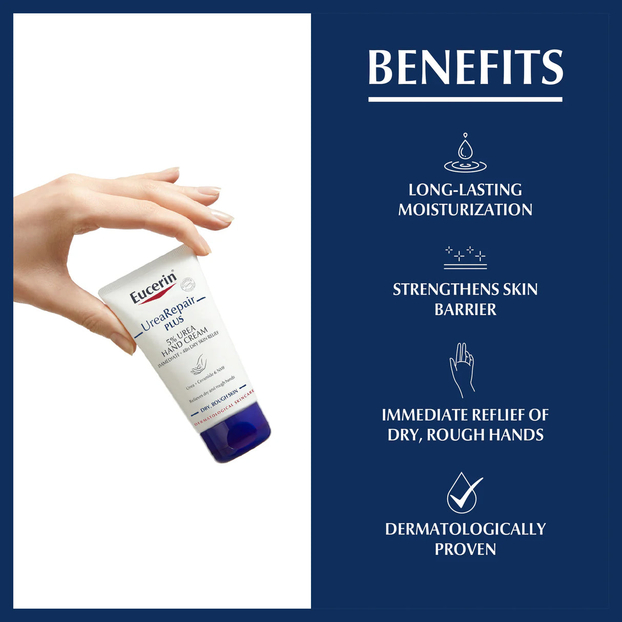 Eucerin Urea Repair Plus 5% Urea Hand Cream 75ml