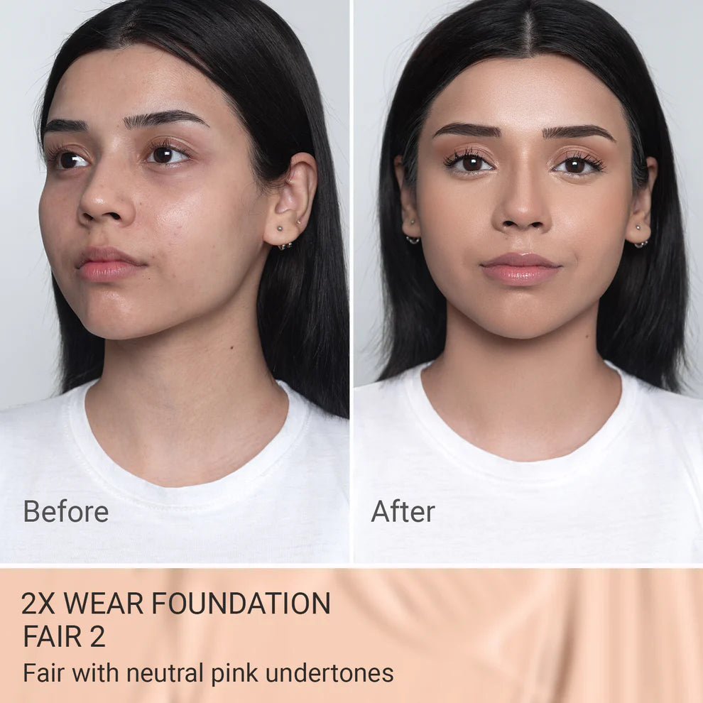 SH 2X Wear Foundation 30ml - 02 Fair