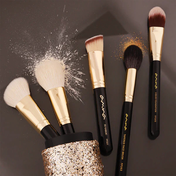 BBA Face Premium Brushes Set 5 Pcs