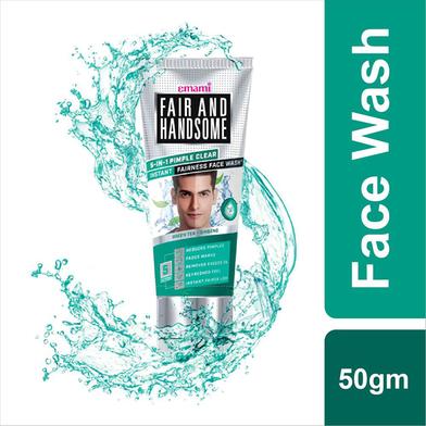 Emami Smart & Handsome 5 In 1 Anti Pimple Face Wash 50g