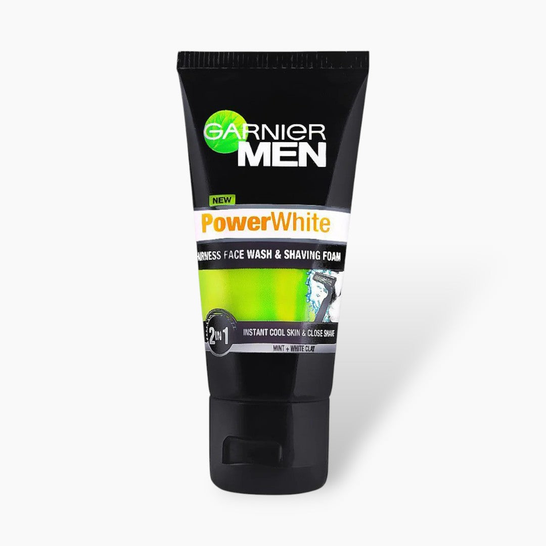 Garnier Men 2 In 1 Shaving + Cleansing Face Wash 50ml