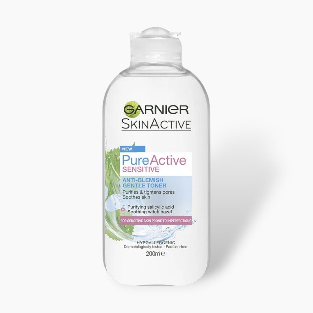 Garnier Pure Active Gentle Purifying Sensitive Anti-blemish Toner 200ml