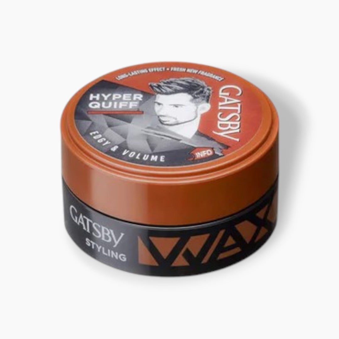 Gatsby Extreme & Volume Hair Wax Brown Jar