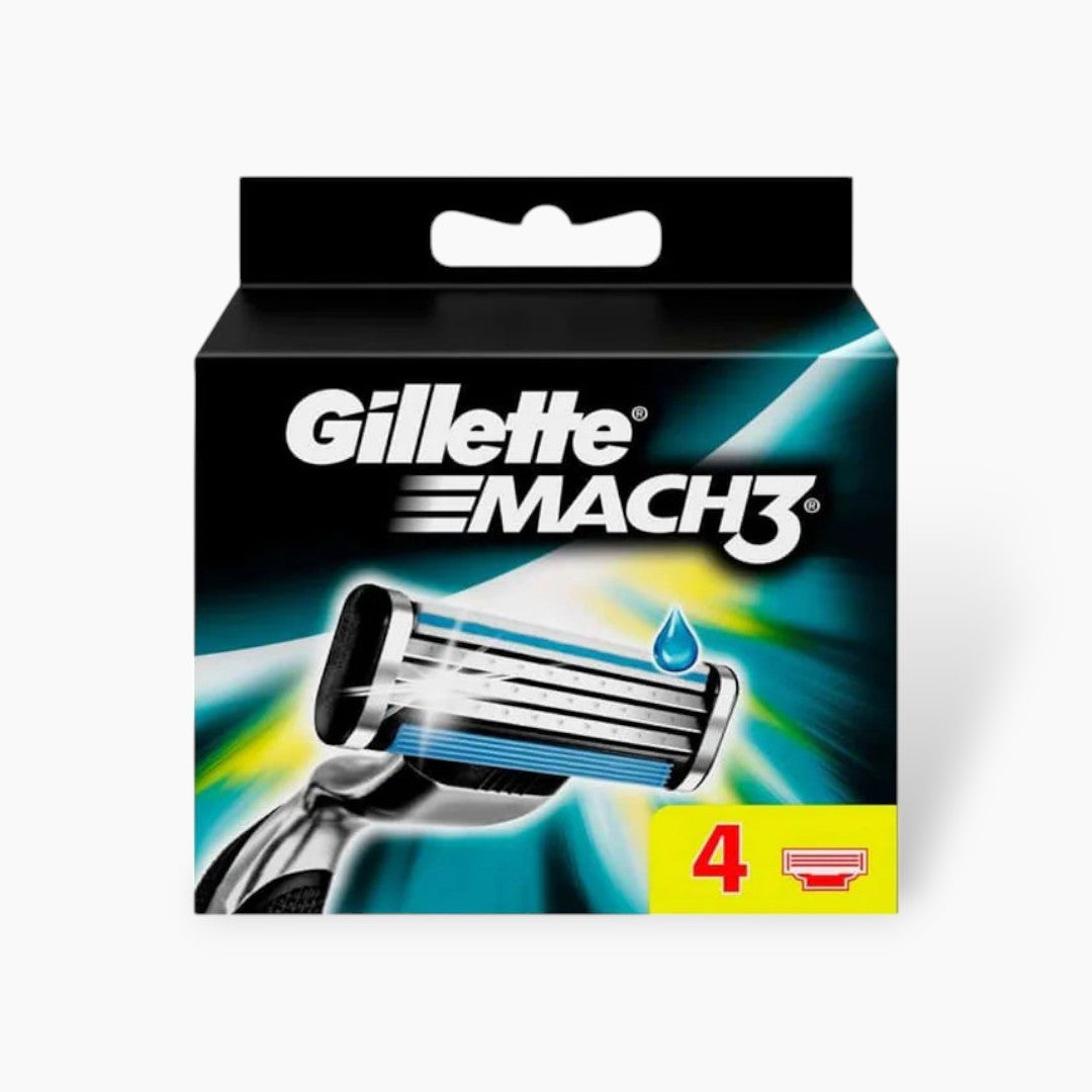 Gillette Mach3 Razor Blade 4'S