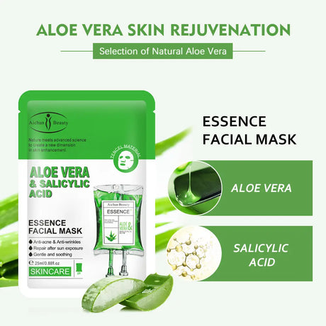Aichun Beauty Aloe Vera Face Mask 1'S