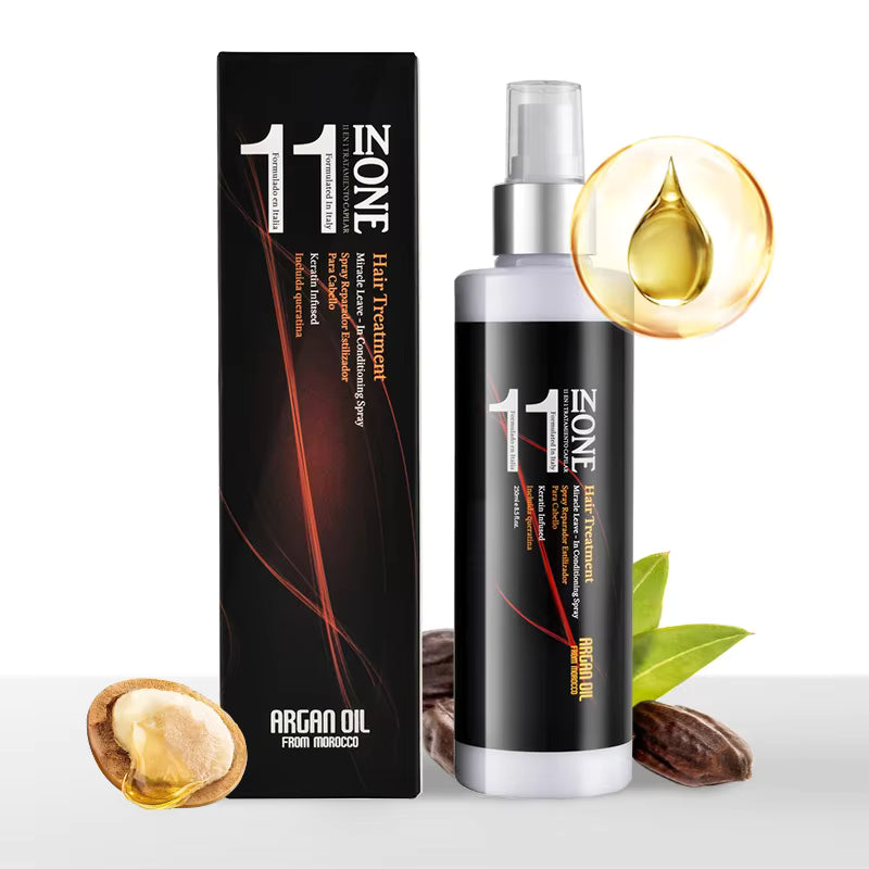 Nuspa Argan Oil 11 In 1 Miracle Leave In Conditioner 250ml