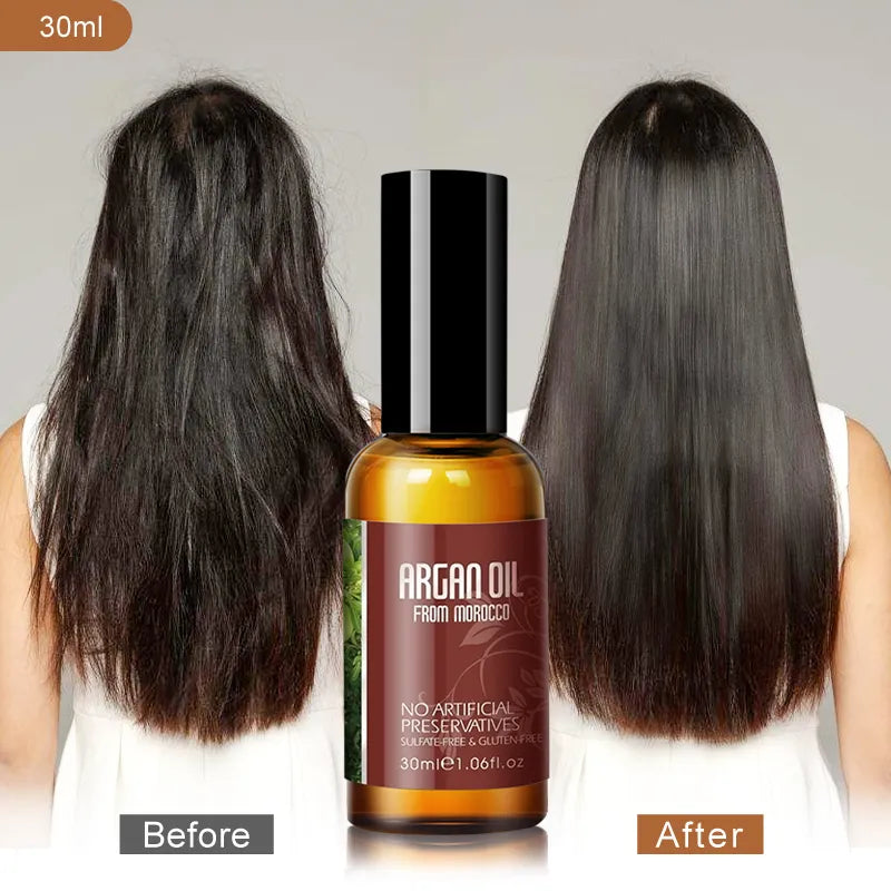 Nuspa Argan Oil Sulfate Free & Gluten Hair Oil 30ml