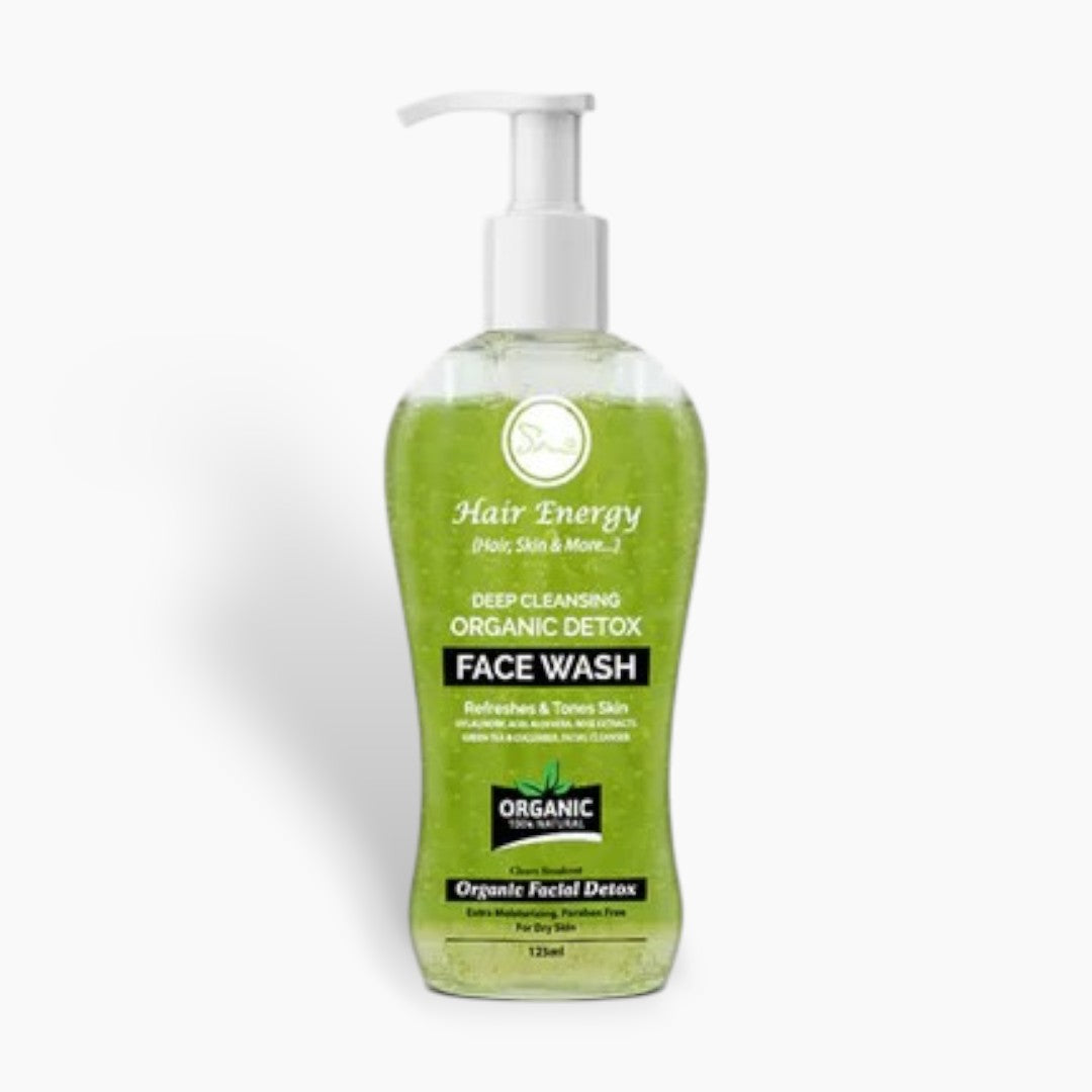 Hair Energy Deep Cleasing Organic Detox Face Wash 125ml