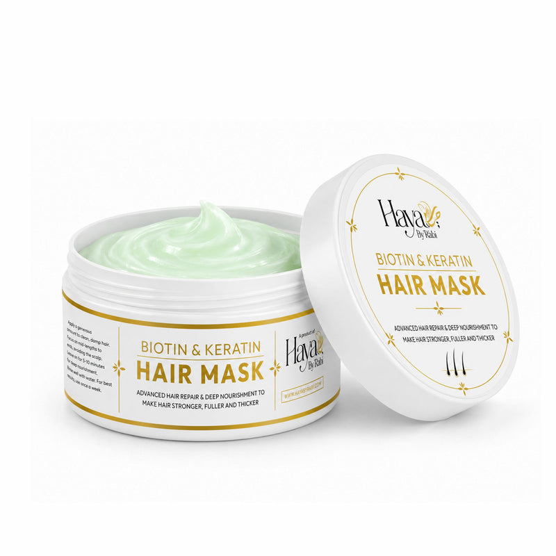 HBR HAYA BIOTIN & KERATIN HAIR MASK 165GM