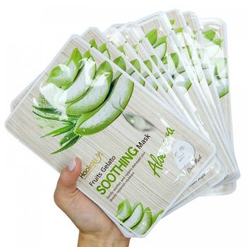 Haokali Ha3012 Aloe Vera Facial Mask 30 (Pack of 10)