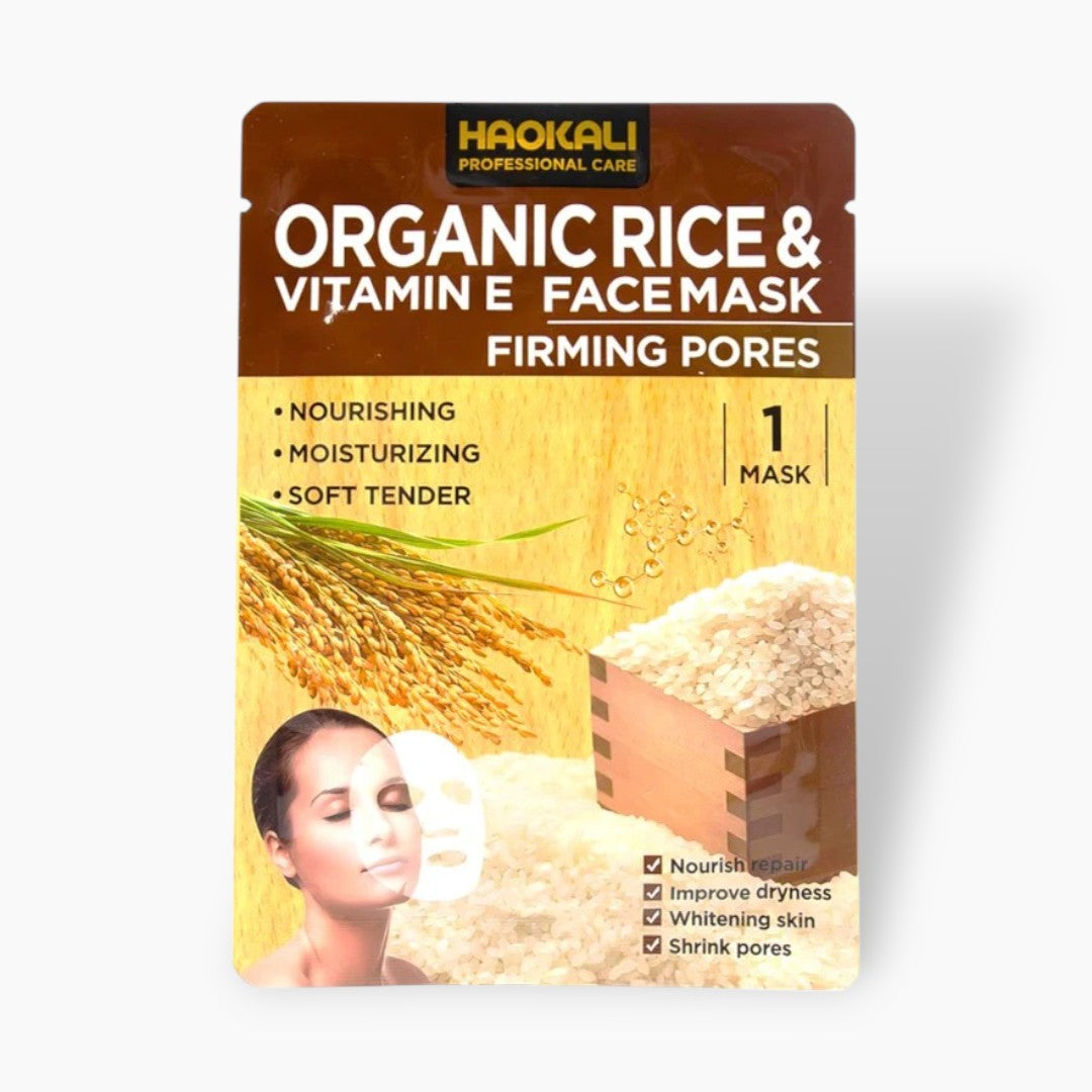 Haokali Organic Rice Facial Mask 1S