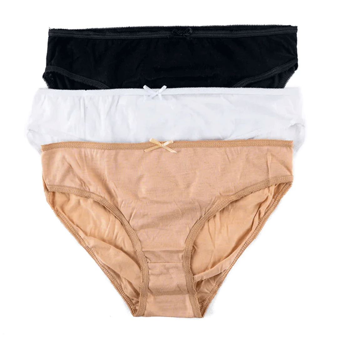 Belleza LingerieHigh Leg Panty Ps-09 (Pack Of 3)
