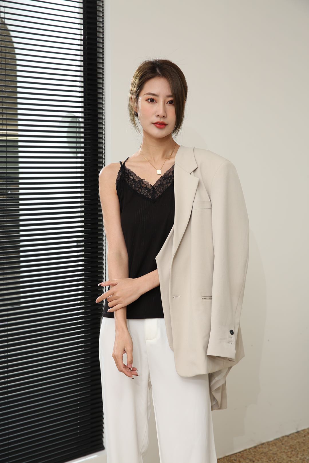 Lace Strap Camisole - 6024