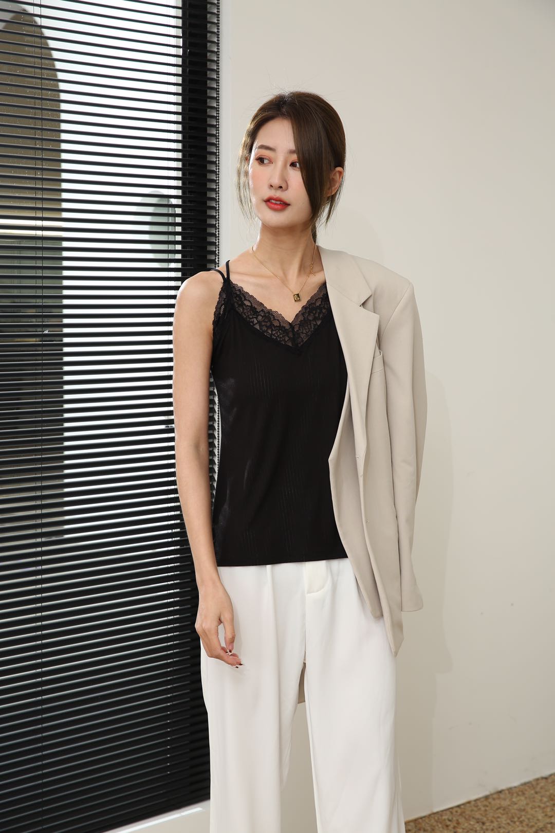 Lace Strap Camisole - 6024