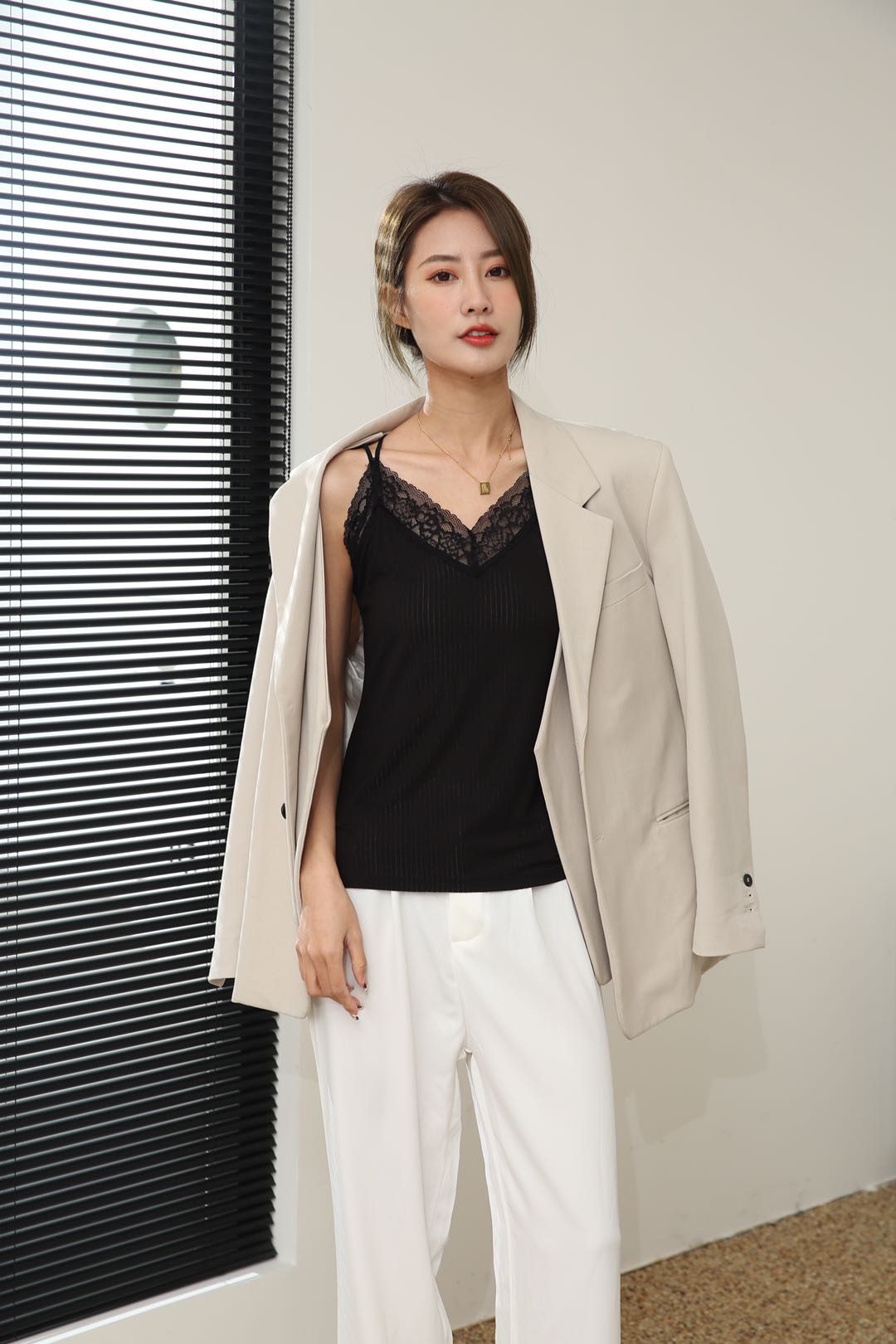 Lace Strap Camisole - 6024