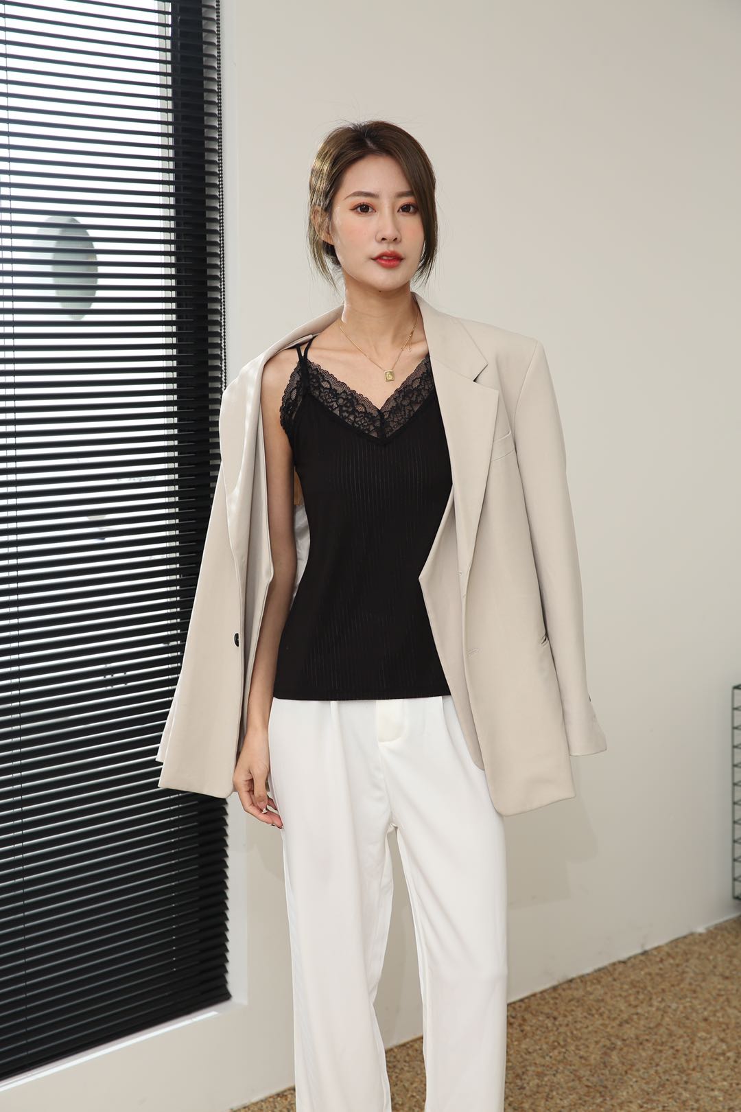 Lace Strap Camisole - 6024