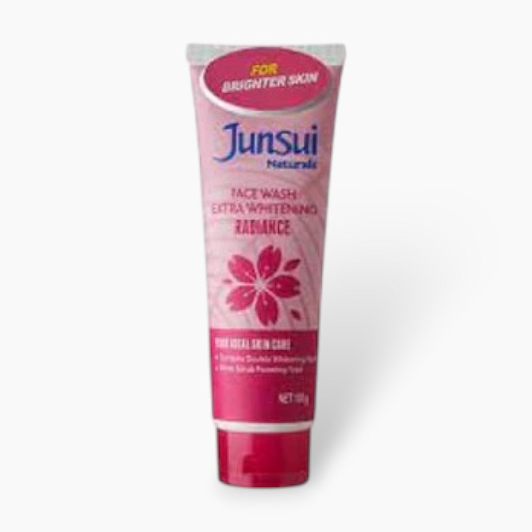 Junsui Natural Radiance Whitening Face Wash 100g