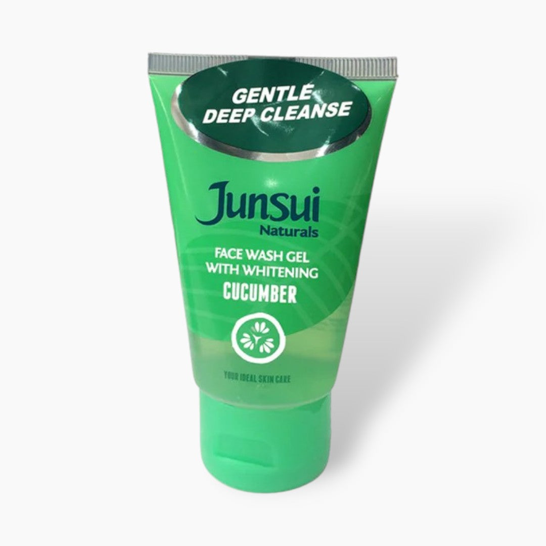 Junsui Naturals Cucumber Whitening Face Wash Gel 50g