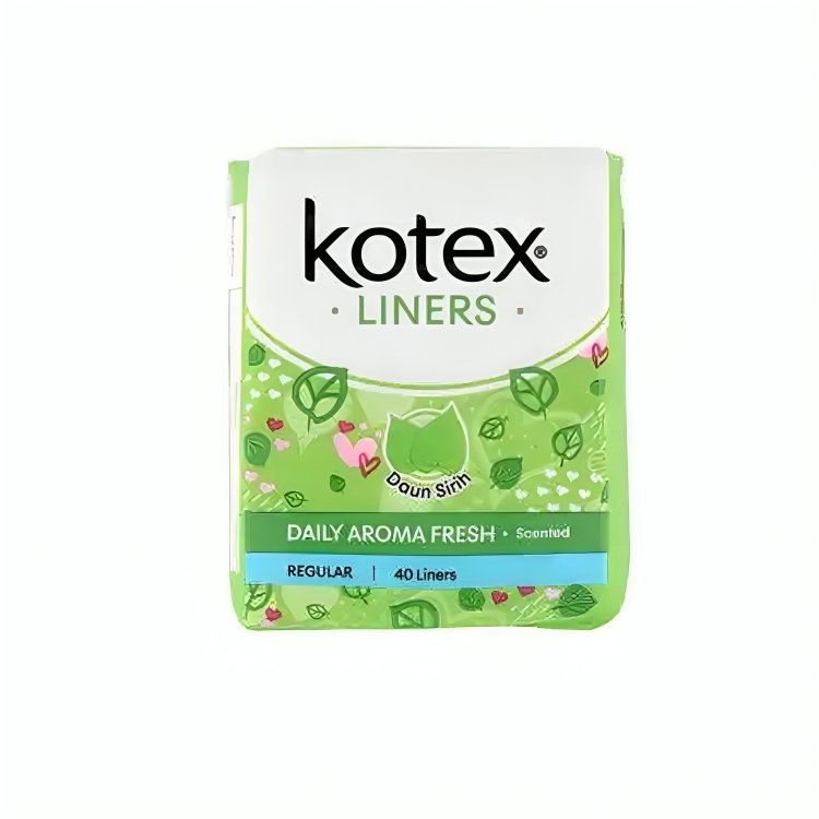 Kotex Fresh Scented Regular Panty Liners 40'S