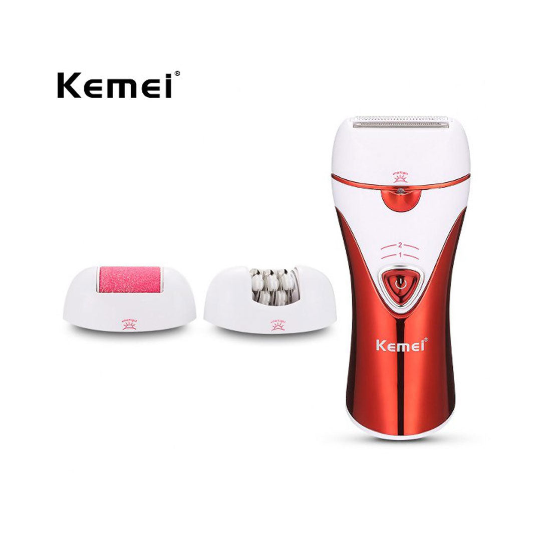 Kemei 3 In 1 Rechargeable Epilator KM 1107