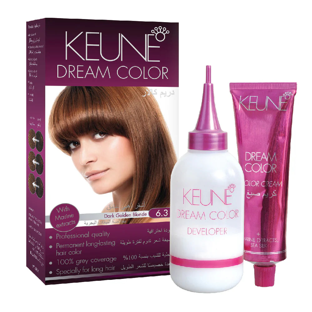 Keune Dream Color # 63 - Dark Golden Brown 60ml