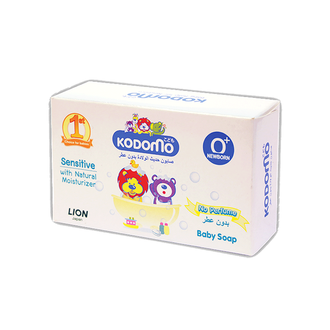 Kodomo Lion New Born Natural Moisturizer Baby Soap 75g