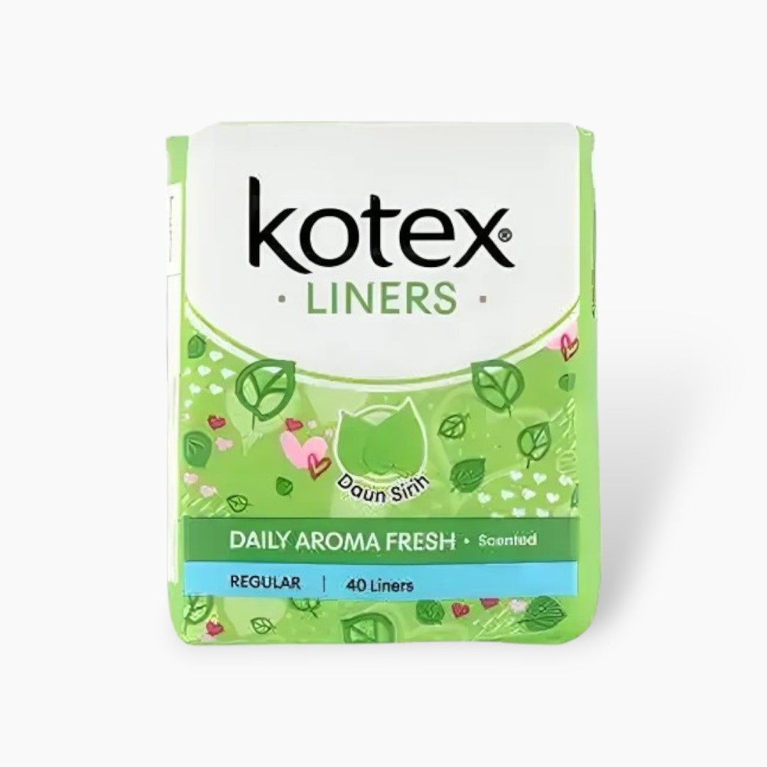 Kotex Fresh Regular Scented Panty Liners 40'S