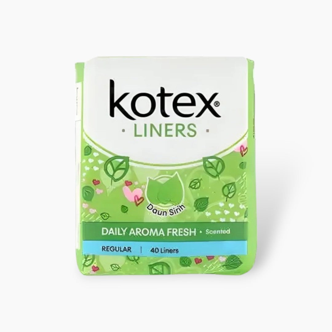 Kotex Fresh Scented Regular Panty Liners 40'S